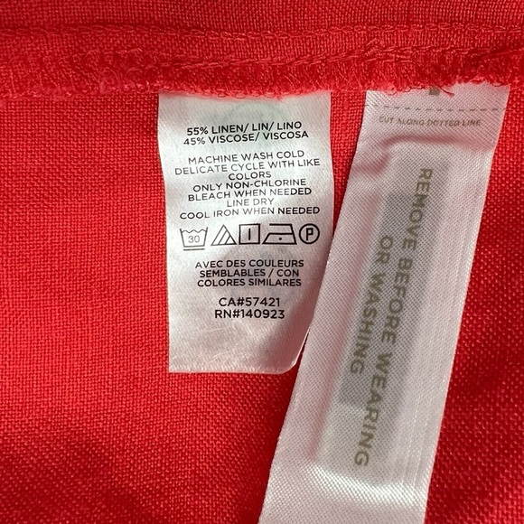 LOFT Vibrant Coral Dress - Picture 8 of 11